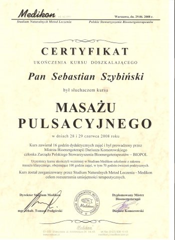 certyfikat