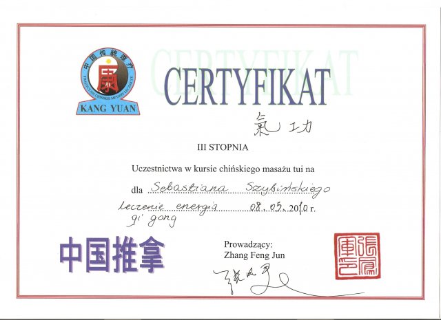 certyfikat